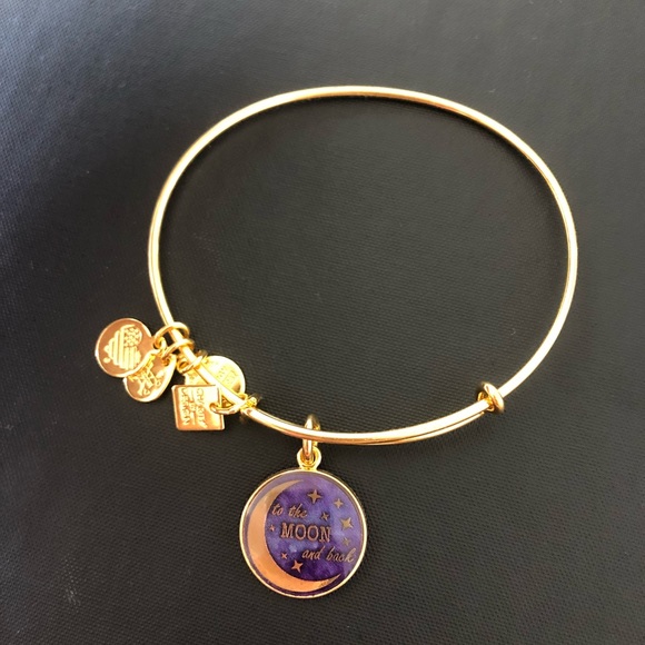 Alex and Ani Jewelry - Alex and ani “to the moon and back” bracelet